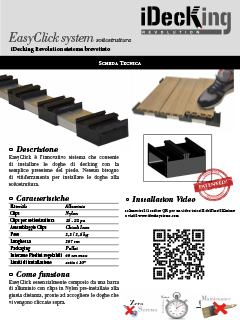ITALIANO scheda tecnica easyclick ITA Garanzia 1