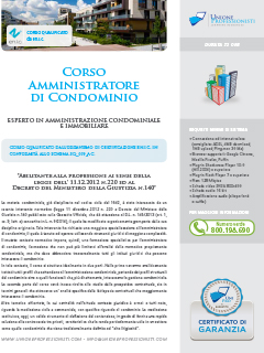 corso amministratore di condominio pdf