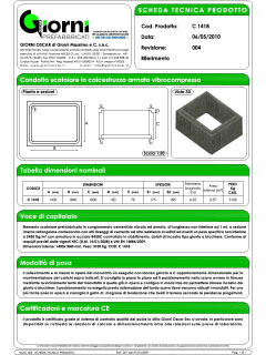 Scheda Tecnica C1418