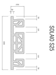 Dettagli Costruttivi Solaio S25