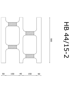 Dettagli costruttivi HB 44 15.2