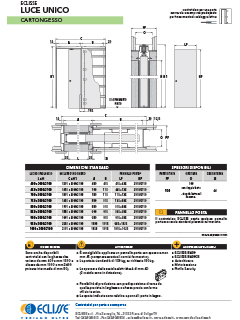 Scheda Tecnica Luce Unico Cartongesso Eclisse