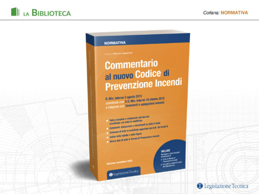 Commentario prevenzione incendi libro img principale 1