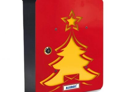 Cassetta-Postale-Gialla-Cover-Intercambiabile-Soggetto-Albero-Natale-Rosso-510x510-1