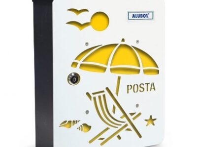 Cassetta-Postale-Gialla-Cover-Intercambiabile-Soggetto-Ombrellone-Bianco-510x510-1
