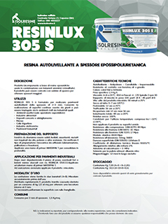 Resinlux 305 T IsolResine Edilizie