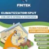 Climatizzatori con unità esterna a scomparsa Fintek