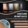 Finiture in metallo Planium