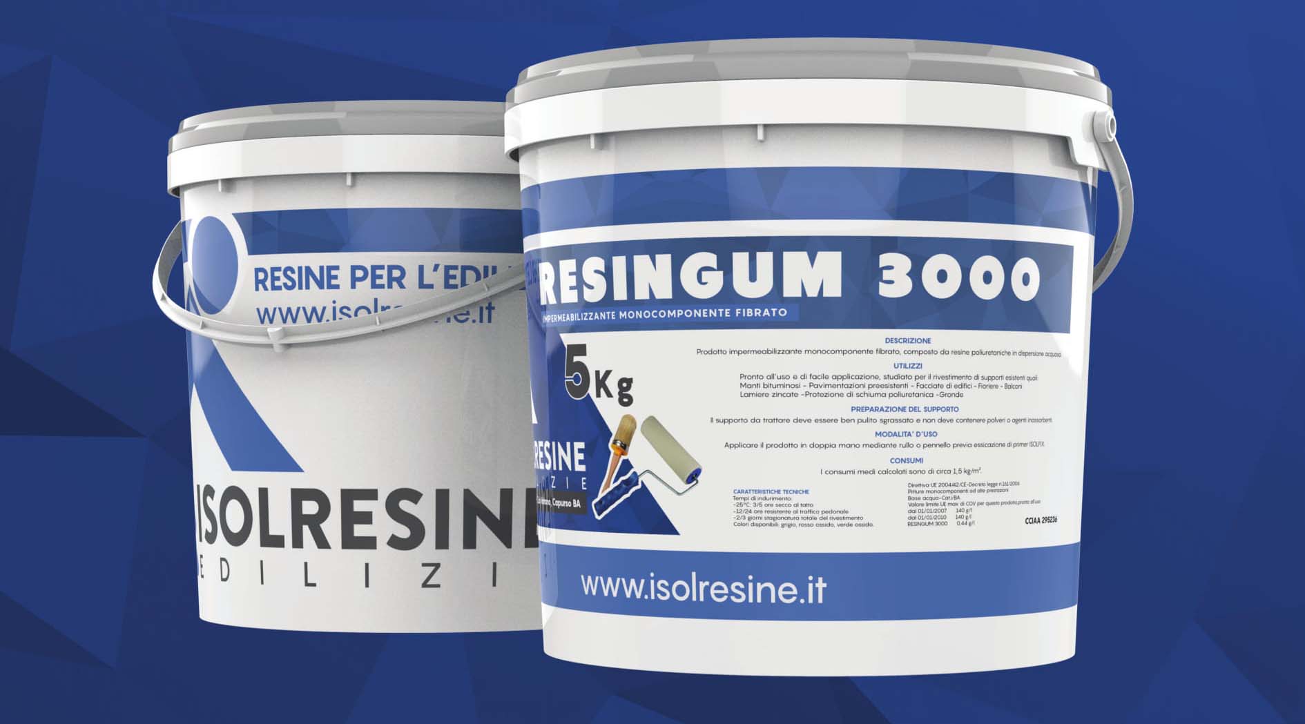 RESINGUM 3000 Isolresine Edilizie