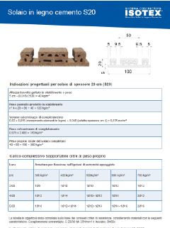 SK Tecnica Sito Solaio Isotex S20