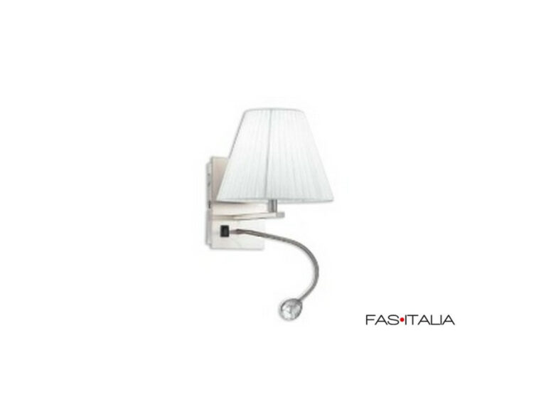 luce-con-paralume-tondo-bianco-e-led-da-lettura