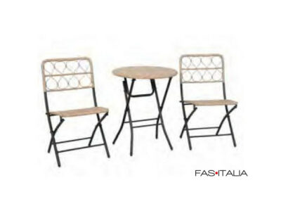 Salottino rattan 2 sedie e tavolino – FAS Italia