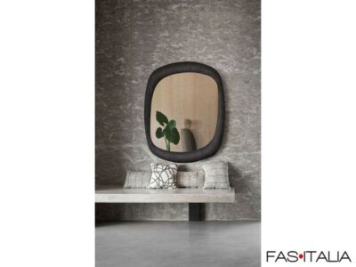 Specchio vetro bronzato h 120 cornice rivestita – FAS Italia