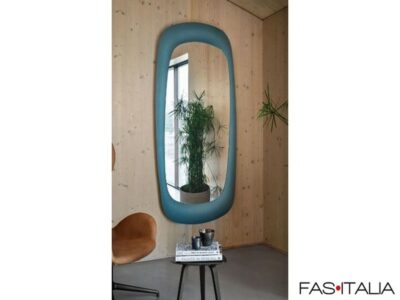 Specchio vetro bronzato h 200 cornice rivestita – FAS Italia