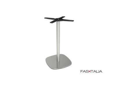 Base stondata inox satinato per tavolo – FAS Italia