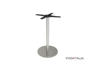 Base per tavolo tonda inox satinato – FAS Italia