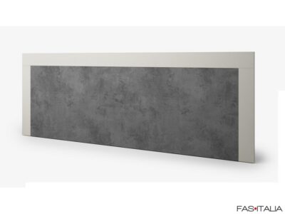 Testata per letto bicolore con interno laccato 300×100 – FAS Italia