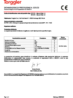 12 Dichiarazione prestazione