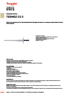 14 Scheda tecnica