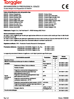 02 Dichiarazione di prestazione Base Trasparente