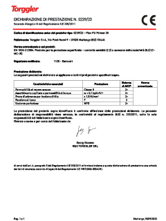 03 Dichiarazione di prestazione
