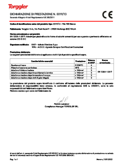 08 Dichiarazione di prestazione
