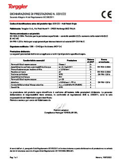 16 Dichiarazione prestazione grigio