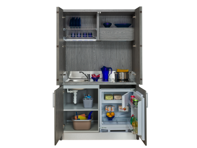 Minicucina con ante a pacchetto K143 – Mobilspazio