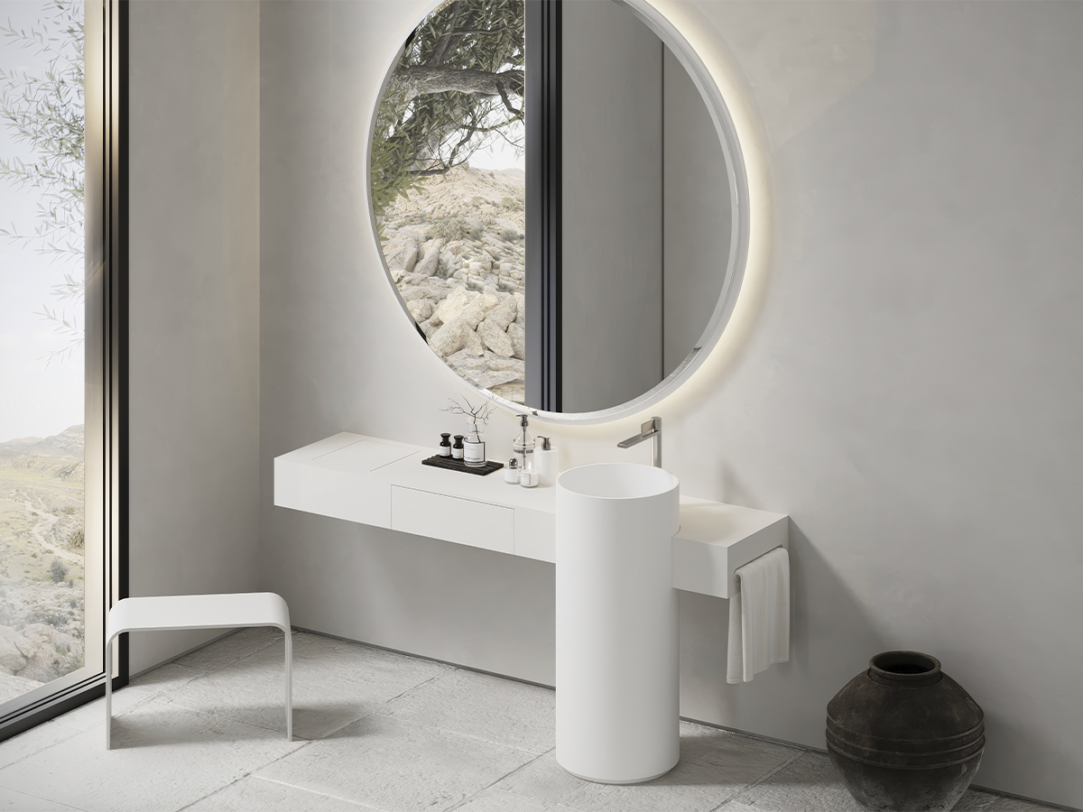iTube Lavabo da terra freestanding